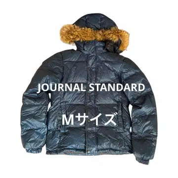 JOURNAL STANDARD 다운 자켓 퍼 포함 네이비