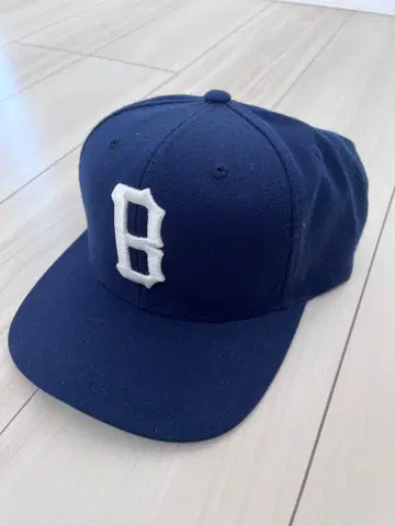 네이비 야구 모자 B로고