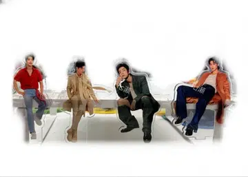 샤오잔  12cm 아크릴 스탠드 4개 세트