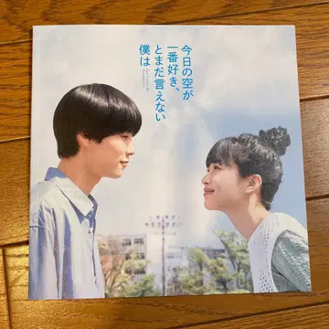 오늘 하늘이 제일 좋아, 라고 아직 말할 수 없는 나는 팜플렛&엽서