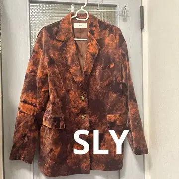 SLY 타이다이 테일러드 자켓