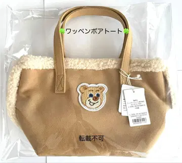 [ 미사용 새상품 ] 러브리 바이 페이 올드 테디 와펜 보아 토트