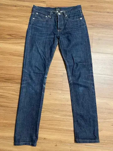 다크 네이비 스트레이트 데님