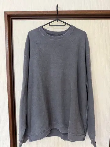 PERS PROJECTS 그레이 크루넥 맨투맨