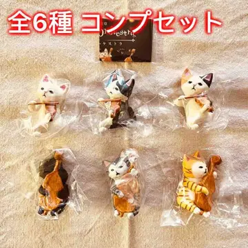 [ 전체 6종 컴프 세트 ] 고양이 오케스트라 가챠가챠