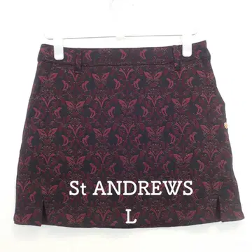 세인트앤드류스 자카드 스커트 미사용 사이즈 L