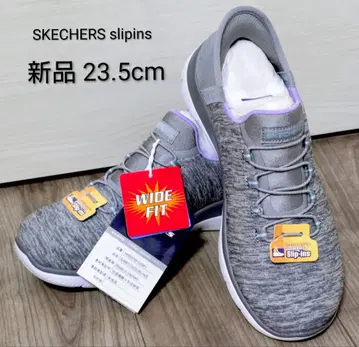 스케쳐스 슬립인즈 / 블랙 퍼플 / 미사용 새상품