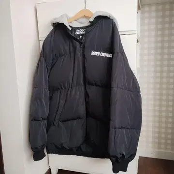 RODEO CROWNS 후드 부착 충전솜 다운 자켓