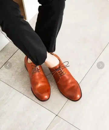 PADRONE 파드로네 / DERBY PLAIN TOE SHOES 40