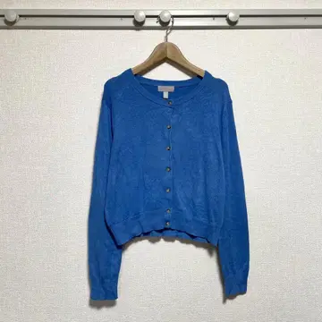 [ 새상품급 ] H&M 컬러 가디건 숏 기장 크루넥