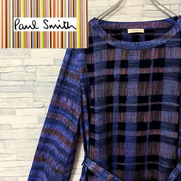 폴스미스 PaulSmith 원피스 오비 포함 올 패턴 사이즈 38