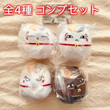 [ 전 4종 컴프 세트 ] 나츠메 우인장 달마 봉제 인형