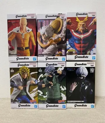 인기 캐릭터 Grandista 피규어 묶음 판매 6개 세트