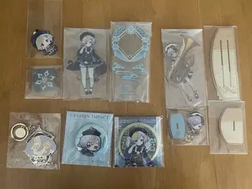 원신 치치 키링 아크릴 스탠드 캔뱃지 오케스트라