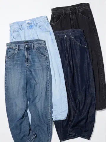 UNIQLO 배기 레그 진 22