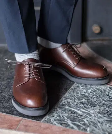 PADRONE URBAN LINE DERBY PLAIN SHOES 40