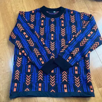 THE NORTH FACE 기하학 패턴 니트