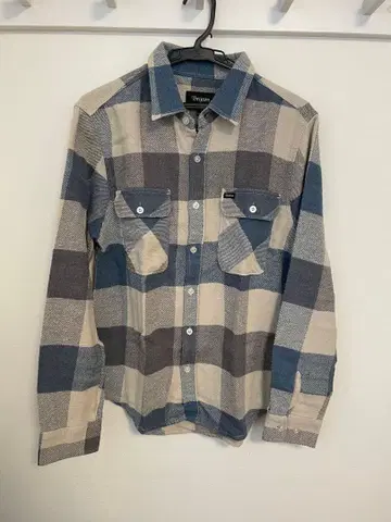 Brixton 체크 무늬 플란넬 셔츠 S