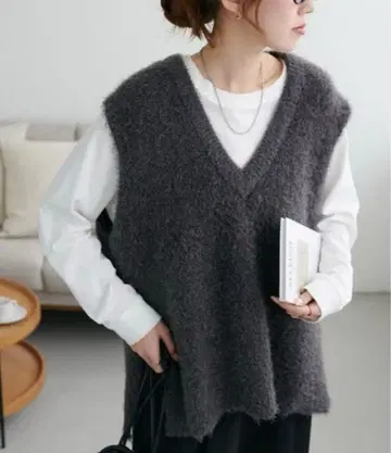 디스코트 페더 얀 튜닉 베스트