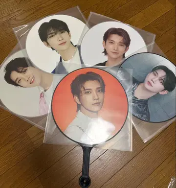 K-POP 아이돌 부채 6장 세트
