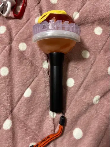 오렌지 원형 응원봉 LED 라이트 칸쟈니