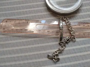 카스우 공방 실버 체인 팔찌 약 20cm