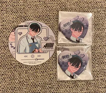 에이리언 스테이지 이반 애니메이트 카페 캔뱃지 코스터