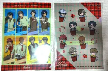 테니스의 왕자님 카리타 콜라보 A4 클리어 파일 2장 세트