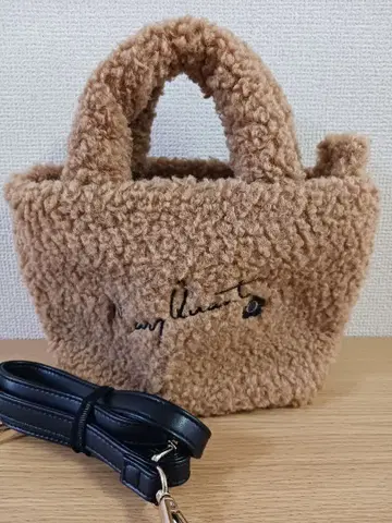 마리콴트 MARY QUANT 보아 디자인 자수 2way 미니 토트