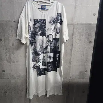 그래픽 프린트 튜닉T