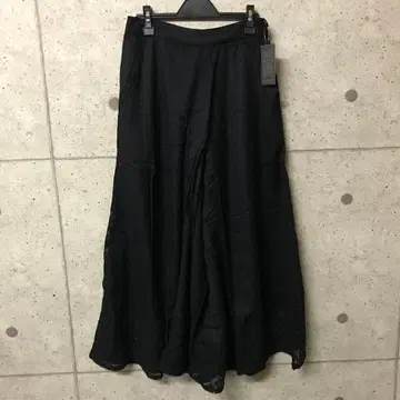 블랙 라이카 가우초 팬츠 와이드 팬츠 레이스