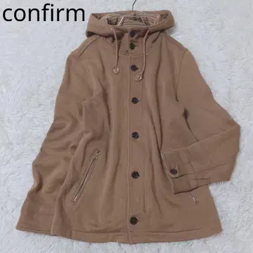 컨펌 블루종 자켓 겉옷 성숙 캐주얼 심플 브라운 L