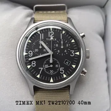 TIMEX 타이맥스 MK1 알루미늄 크로노그래프 40mm