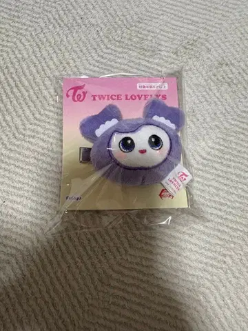 트와이스 봉제 인형 헤어핀 ~BABY LOVELYS~ 사나 SANA