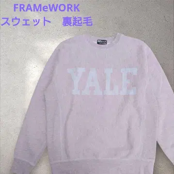 새상품급 2024AW FRAMeWORK YALE 맨투맨