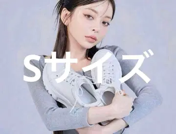 스즈키 아미 통굽 스니커즈 S 미사용 새상품 화이트