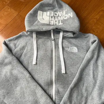 THE NORTH FACE 그레이 후드티