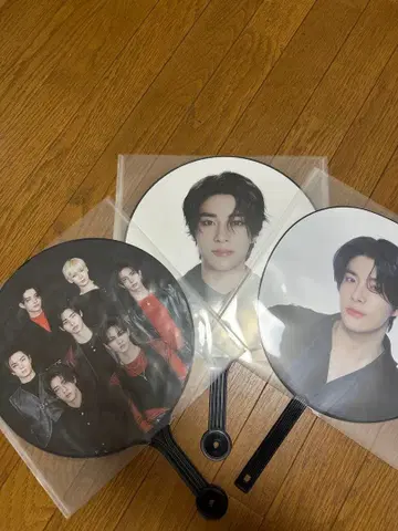 K-POP 부채 3개 세트 WALK THE LINE