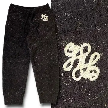 L 젤라또피케 옴 모코후와 로고 자수 롱 팬츠 룸웨어