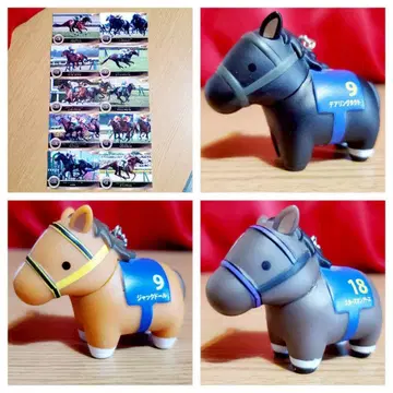 서러브레드 컬렉션 피규어 호스 레이싱 트레이딩 카드 세트