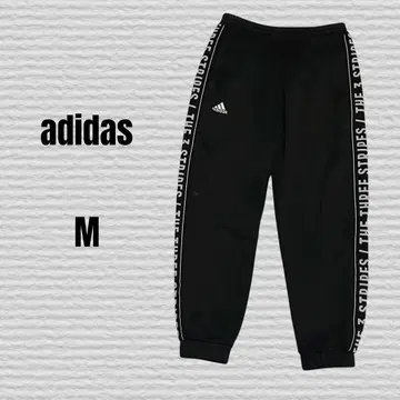 [ adidas ] 맨투맨 조거 팬츠 WORD 속기모 맨투맨 팬츠 M