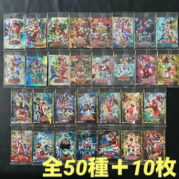 이타자카 슈퍼전대 히어로 50주년 기념 카드 컬렉션 전 50종 세트
