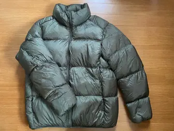 유니클로 울트라 다운 볼륨 자켓 올리브 XL