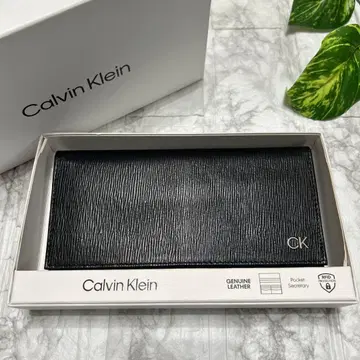 Calvin Klein 캘빈클라인 CK 롱 월렛 가죽 장지갑