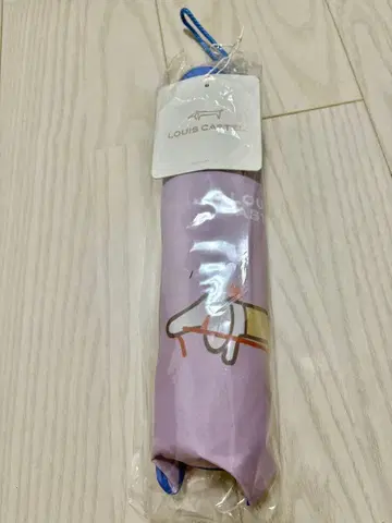 새상품 미사용 LOUIS CASTEL 연보라 접이식 우산