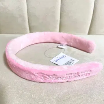 [ 미사용 새상품 ] 홍콩 디즈니 커스터마이즈 머리띠 핑크
