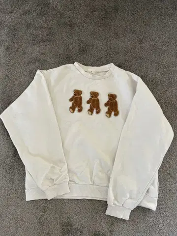 merry jenny 테디베어 자수 트레이닝복 프리 사이즈