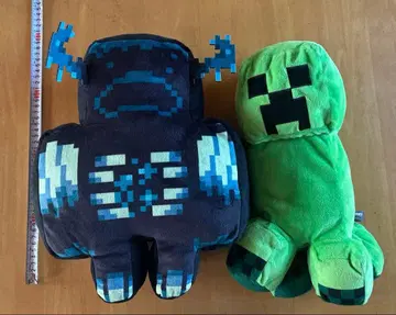 Minecraft 봉제 인형 2개 마이크라