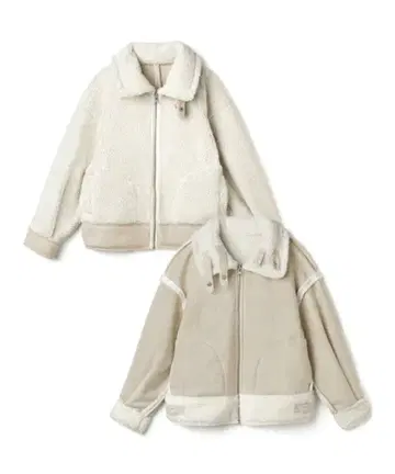 리버서블 보아 자켓