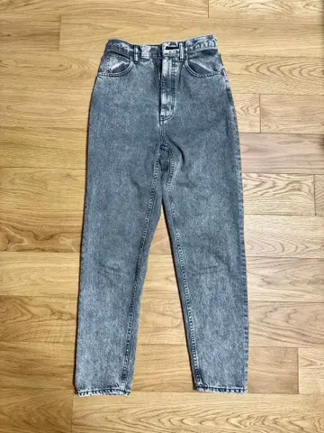 BLACK BY MOUSSY 그레이 데님